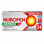 Nurofen Express 200mg Ibuprofen Tablets - 24 Pack
