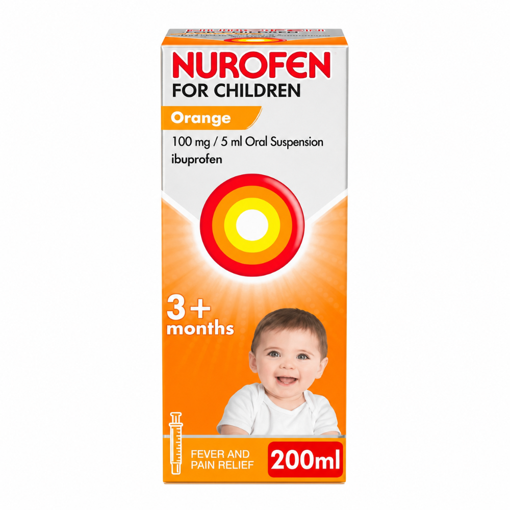 Nurofen For Children 3m+ Orange Suspension 200ml