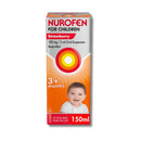 Nurofen For Children 3m+ Strawberry Suspension - 150ml / 200ml