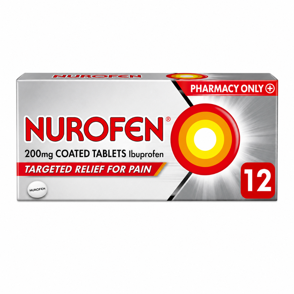 Nurofen (Ibuprofen) 200mg Tablets  - 12 Pack
