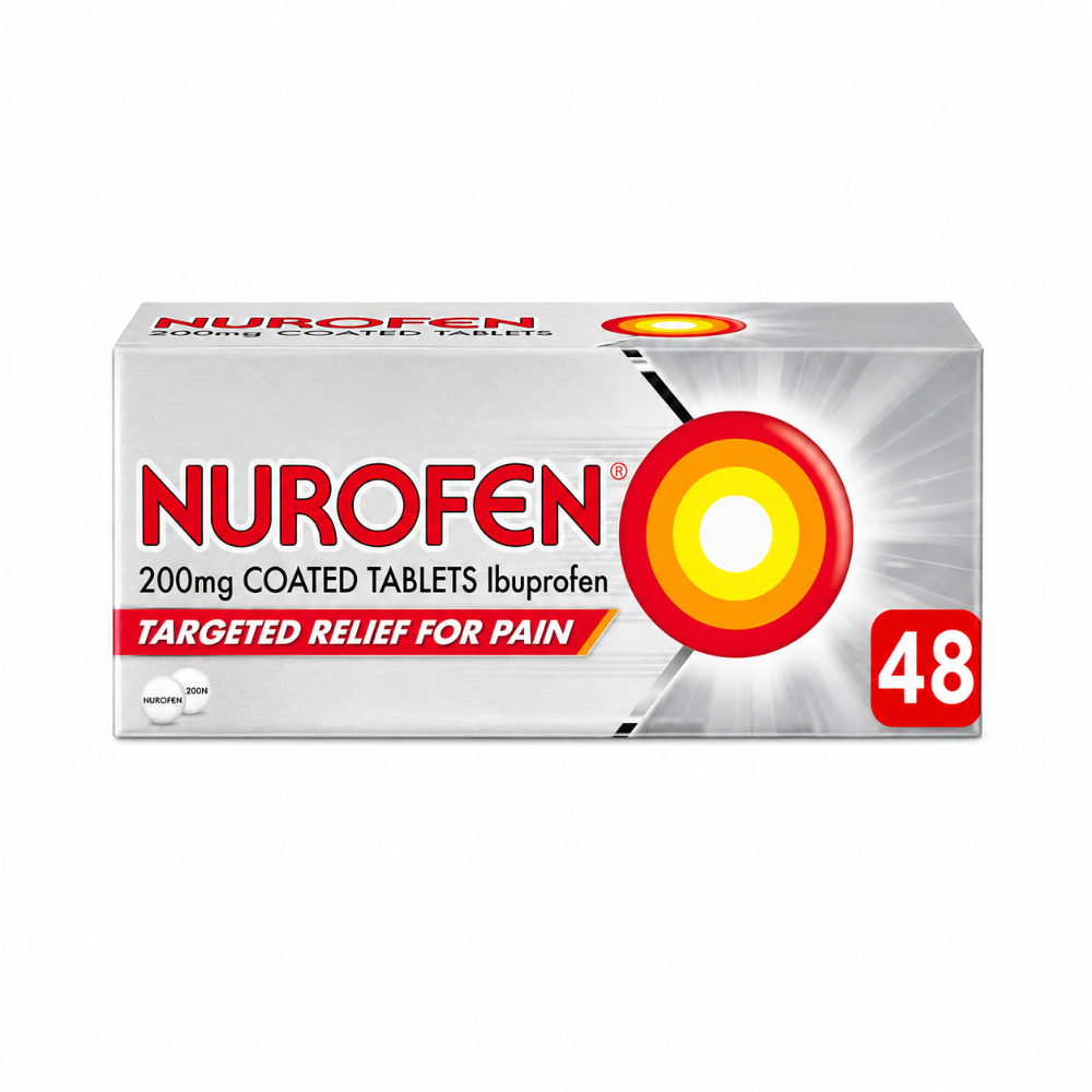 Nurofen (Ibuprofen) 200mg Tablets  - 48 Pack