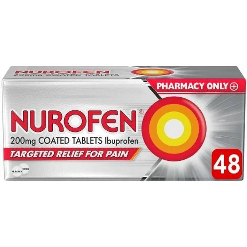 Nurofen (Ibuprofen) 200mg Tablets  - 48 Pack