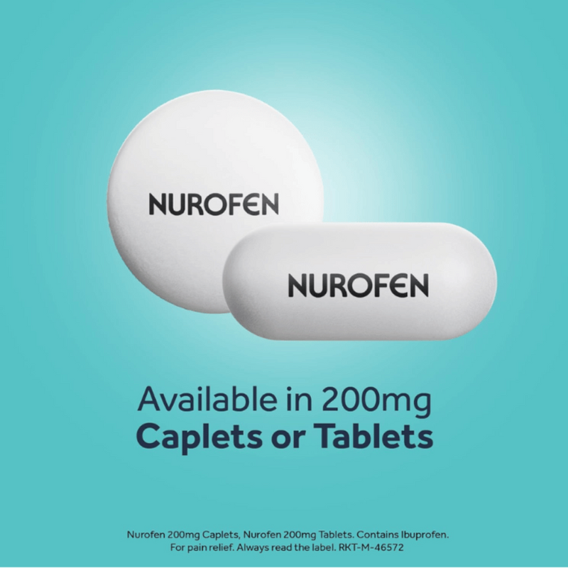 Nurofen (Ibuprofen) 200mg Tablets  - 12/24 Pack