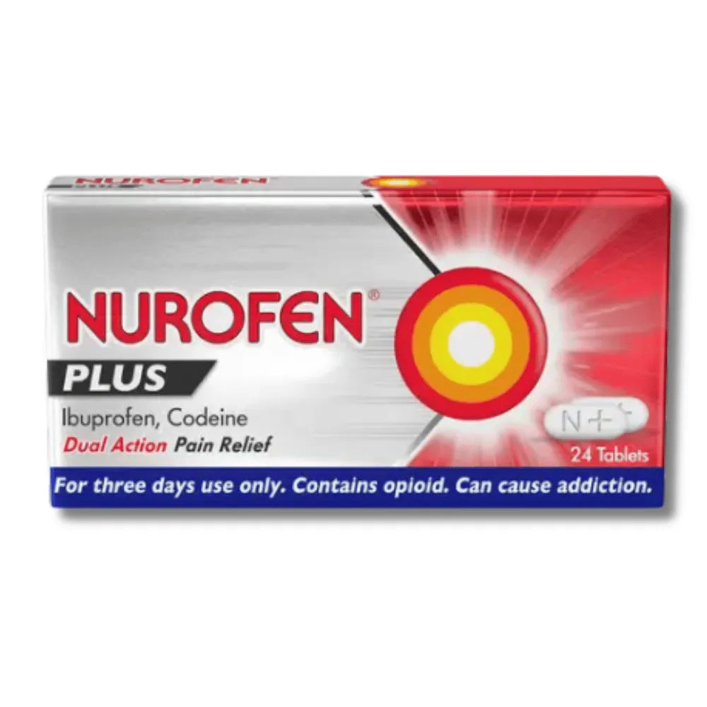 Nurofen Plus Pain Relief Tablets - 12/24 Pack
