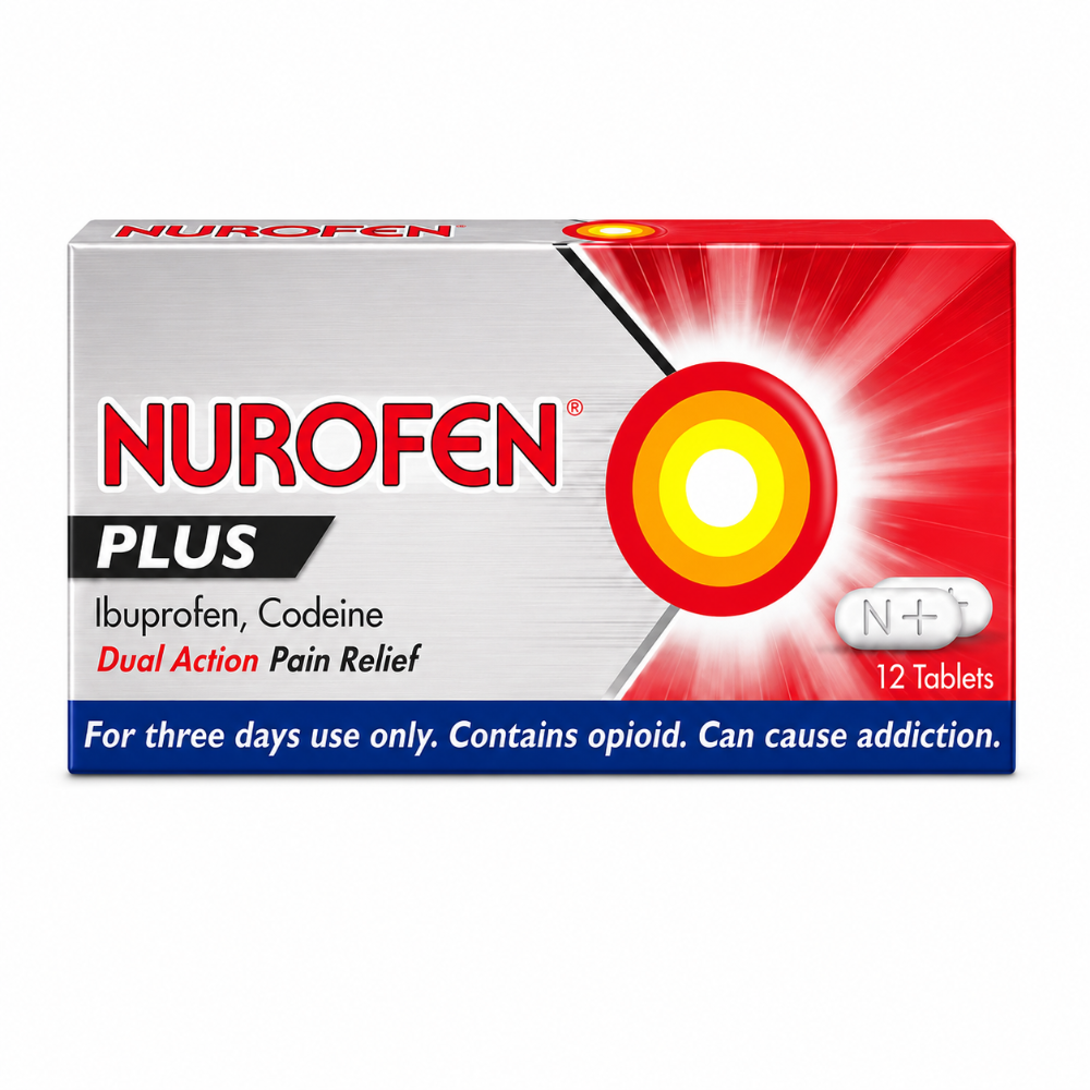 Nurofen Plus Pain Relief Tablets 12 Pack