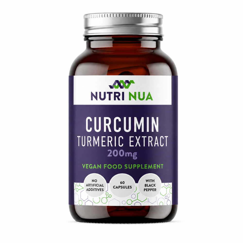 
Nutri Nua Curcumin Tumeric Extract 200mg Vegan Capsules - 60 Pack
