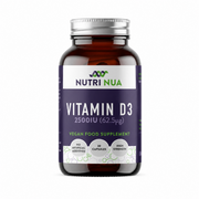 Nutri Nua Vitamin D3 2500IU Vegan Capsules - 30 Pack