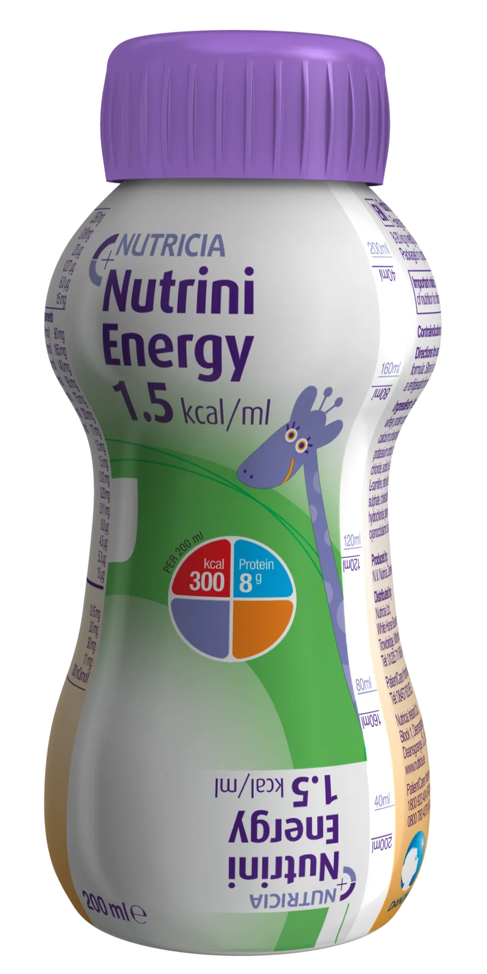 Nutrini Energy Pack - 200ml Bottle / 12 x 500ml Pack