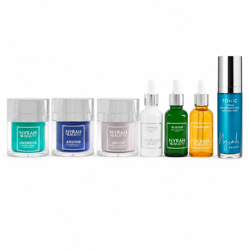Nyrah Beauty: The Complete AM PM Routine Fragranced Bundle