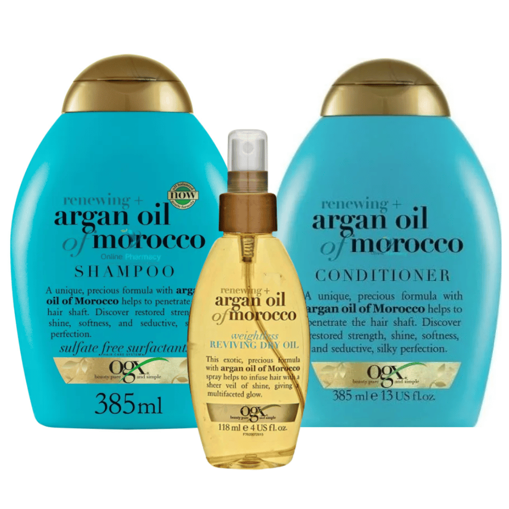 OGX Argan Oil Haircare Trio
