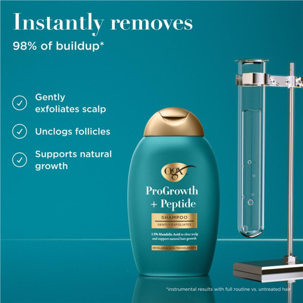 OGX Peptide Growth Shampoo - 385ml