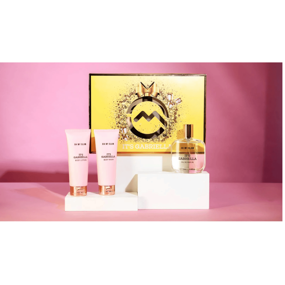 Oh My Glam It's Gabriella 100ml 3pc Gift Set 100ml Edp Spr, 100ml Body Wash, 100ml Body Lotion