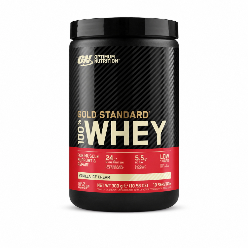 On 2ib Gold Standard Whey Protein Powder - Vanilla Ice Cream 300g