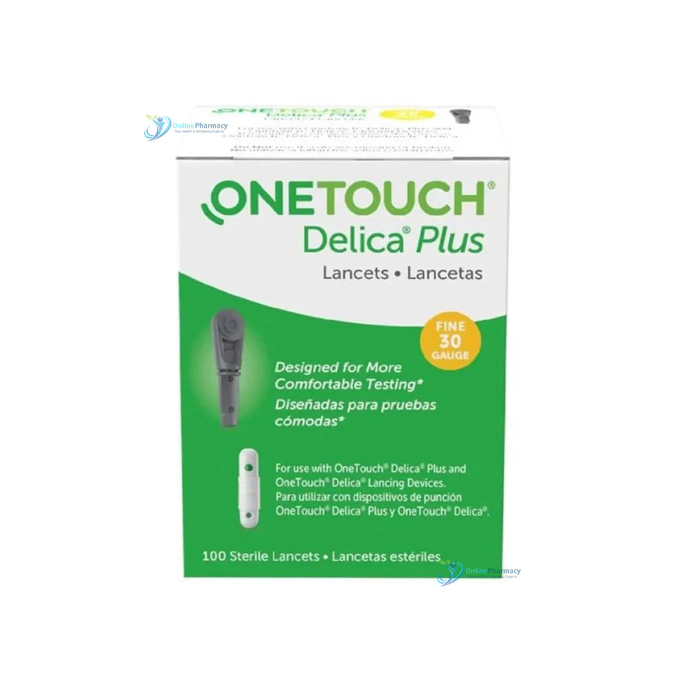 One Touch Delica Plus Lancets - 200 Pack