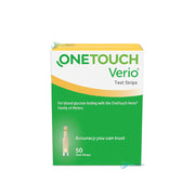 One Touch Verio Blood Glucose Test Strips - 50 Pack