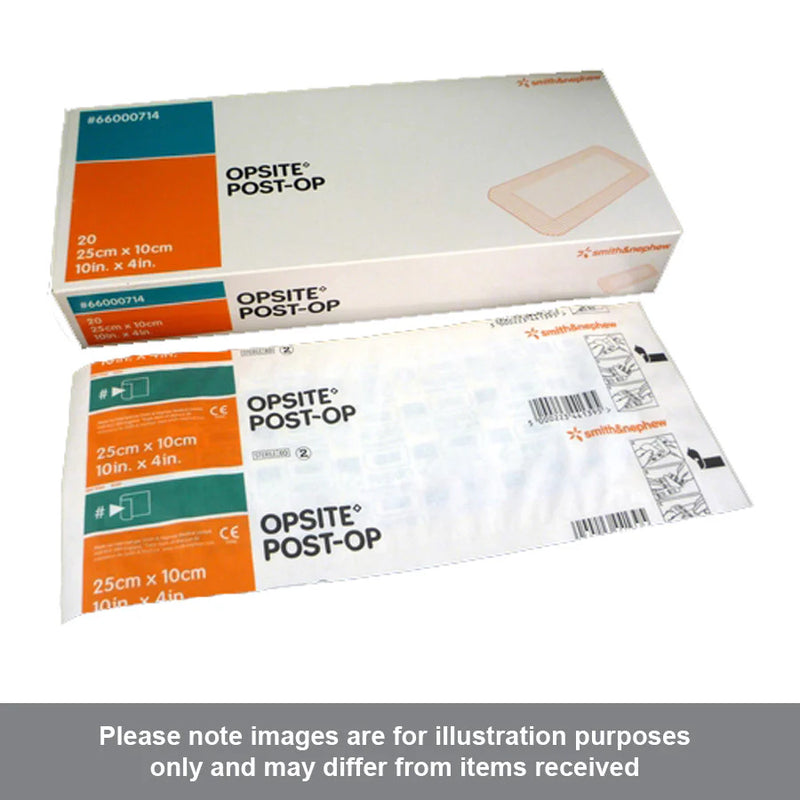 Opsite Post-Op Dressing - 25cm x 10cm 20 Pack