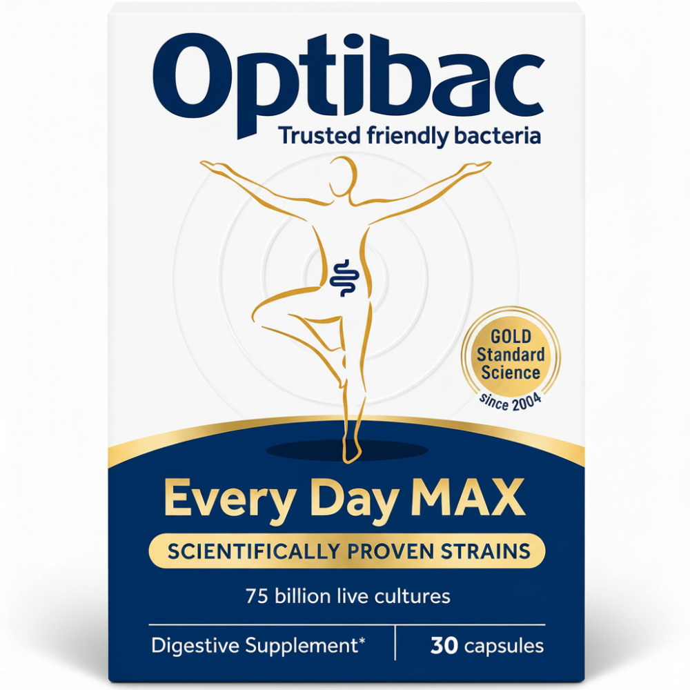OptiBac Probiotics For Every Day Max - 30 Capsules