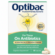 OptiBac Probiotics For Those On Antibiotics - 10 Capsules