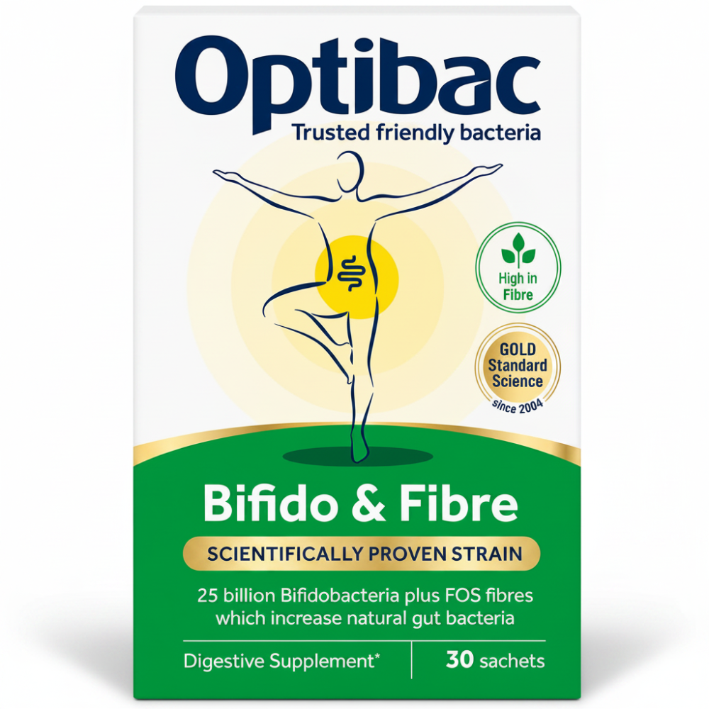 Optibac Bifido & Fibre - 30 Sachets