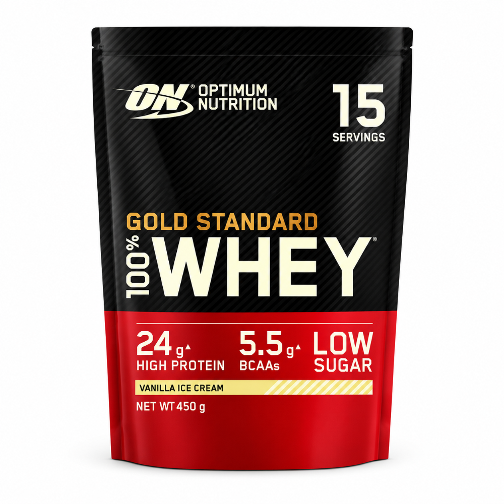 Optimum Nutrition Gold Standard Whey Vanilla Ice Cream - 450g