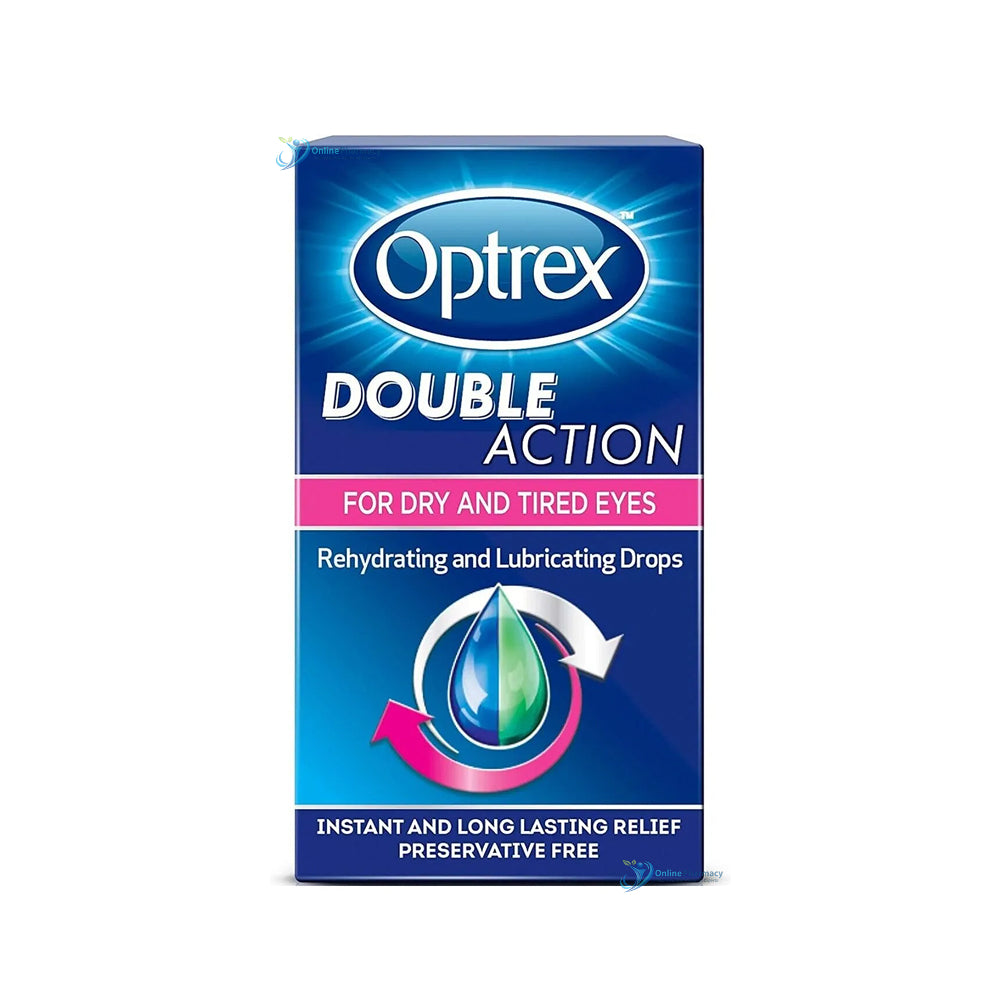 Optrex Double Action Drops For Dry & Tired Eyes - 10ml
