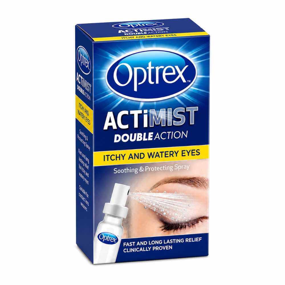 Optrex Actimist Double Action Spray for Itchy & Watery Eyes - 10ml
