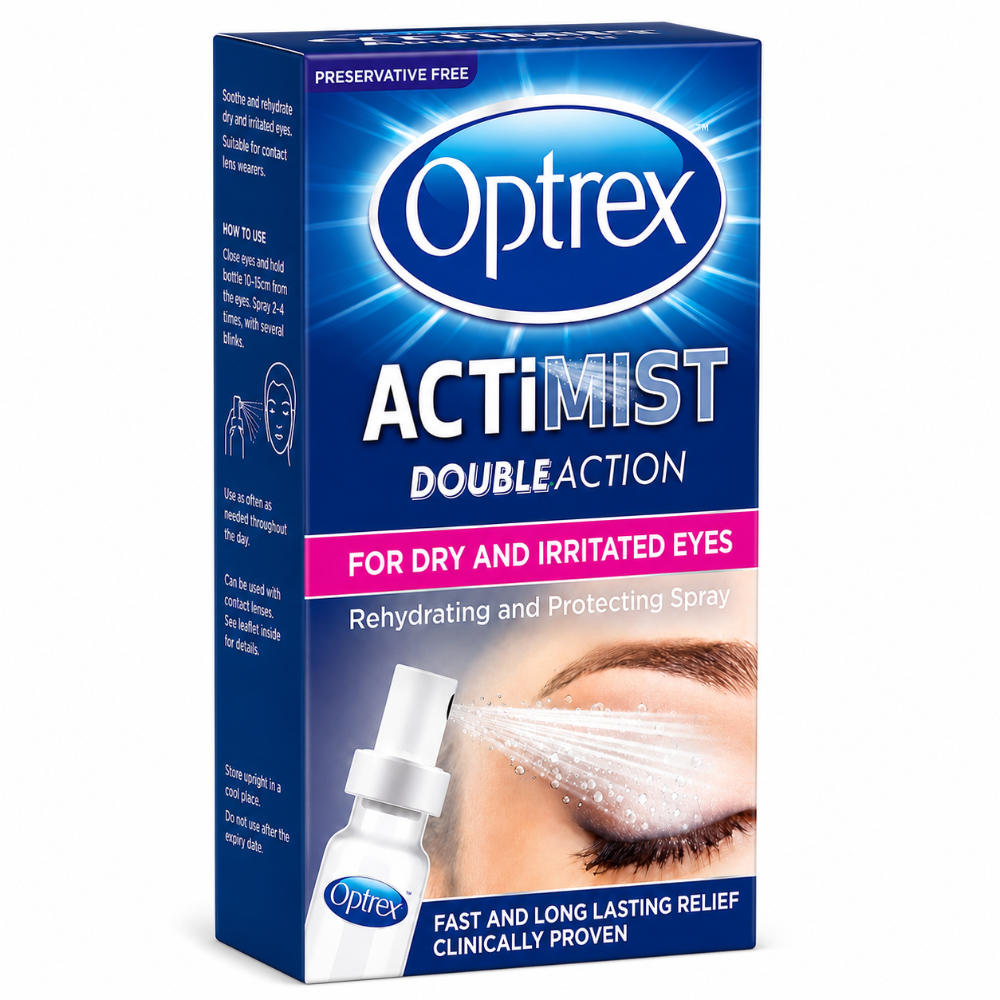 Optrex Actimist Spray for Dry & Irritated Eyes - 10ml
