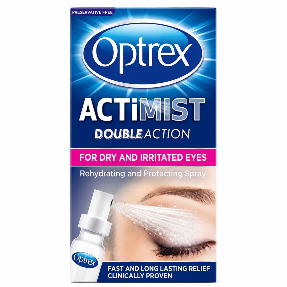 Optrex Actimist Spray for Dry & Irritated Eyes - 10ml