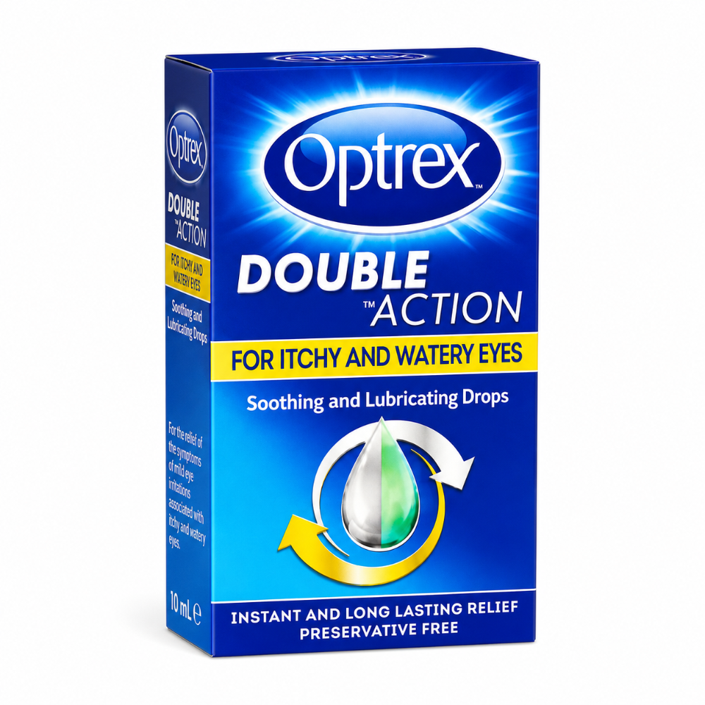 Optrex Double Action Drops for Itchy & Watery Eyes - 10ml