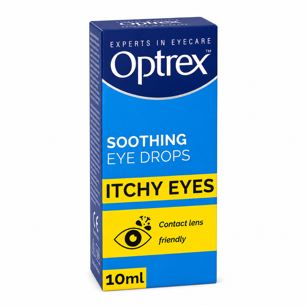 Optrex Soothing Eye Drops for Itchy Eyes - 10 ml