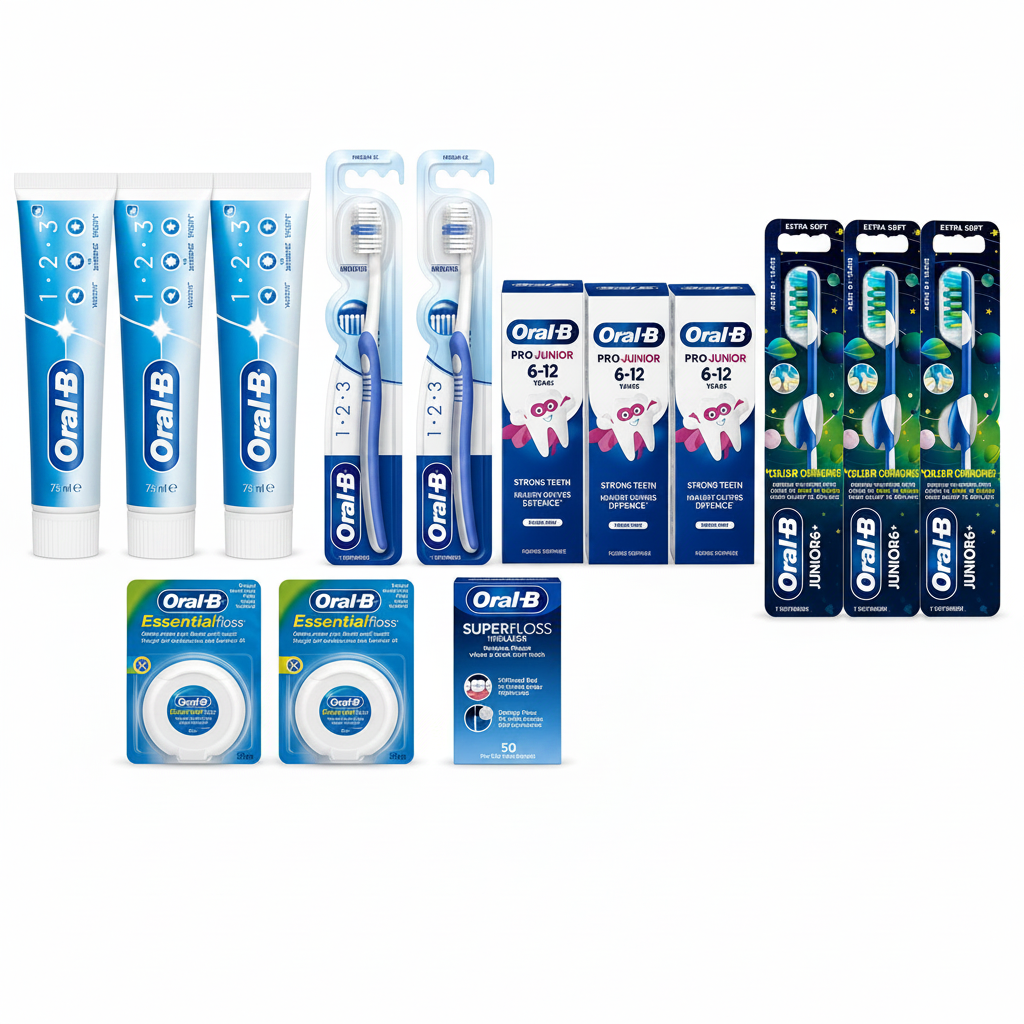 Oral-B Complete Family Dental Care Bundle