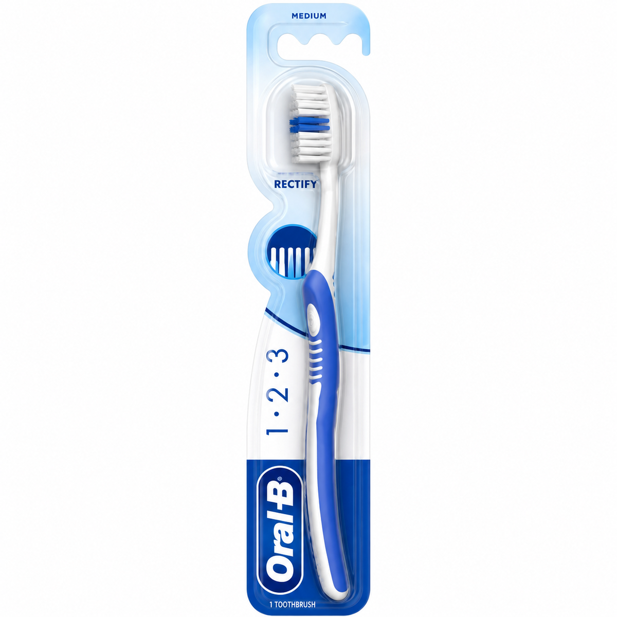 Oral-B 123 Indicator Medium Manual Toothbrush