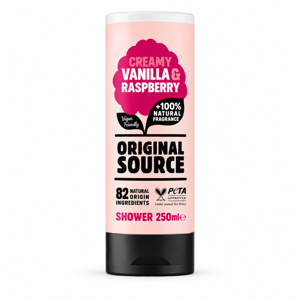 Original Source Vanilla and Raspberry Body Wash - 250ml