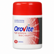 Orovite High Potency B & C Vitamin Tablets - 100 Pack