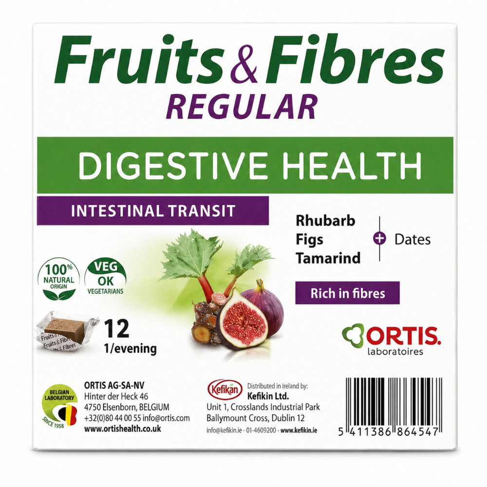 Ortis Fruit & Fibre Cubes - 12 Pack