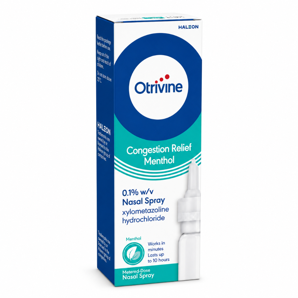Otrivine Adult Mucus Relief Menthol Nasal Spray - 10ml
