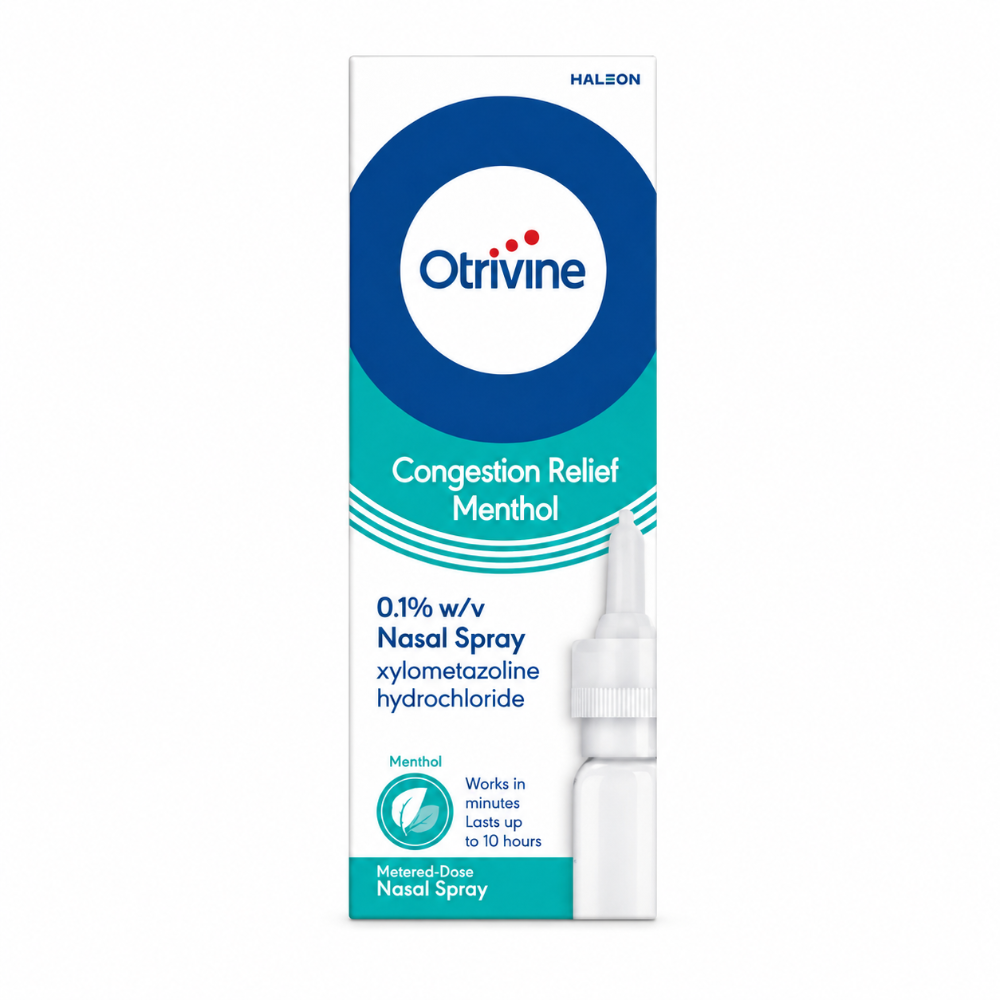 Otrivine Adult Mucus Relief Menthol Nasal Spray - 10ml