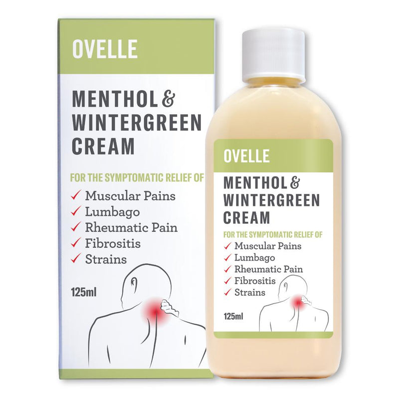 Ovelle Menthol & Wintergreen Cream - 125ml - OnlinePharmacy