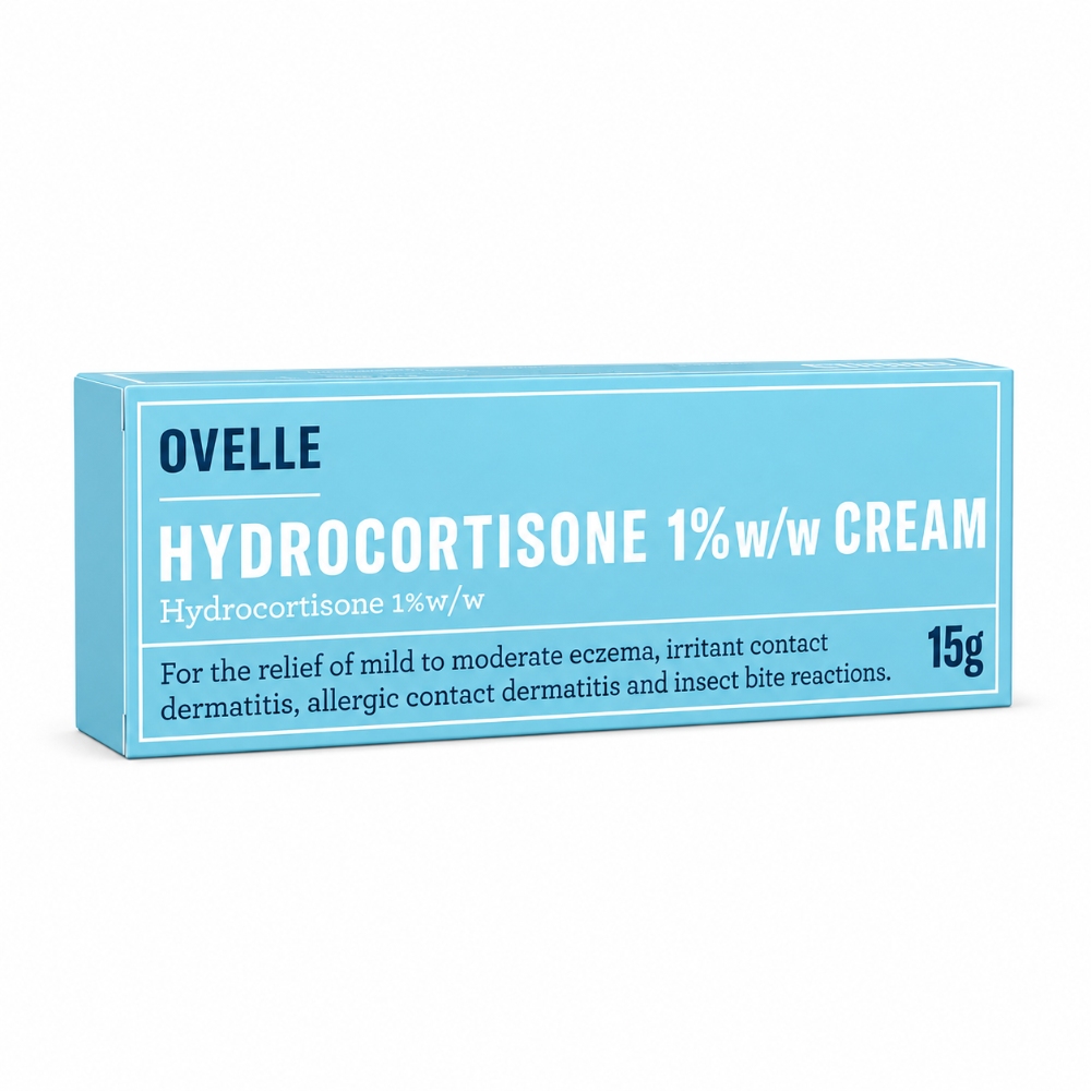Ovelle Hydrocortisone 1% w/w Cream - 15g