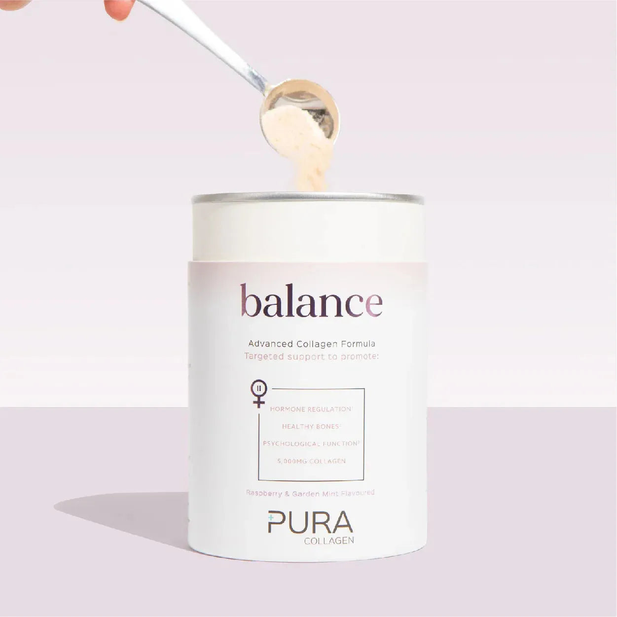 Pura Collagen  Balance 224G (V5) - Raspberry & Mint