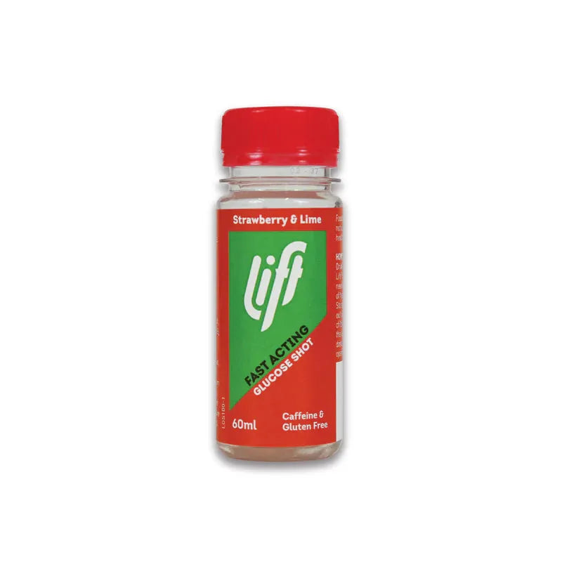 Lift Fast Acting Glucose Shot Strawberry & Lime - 12 x 60ml