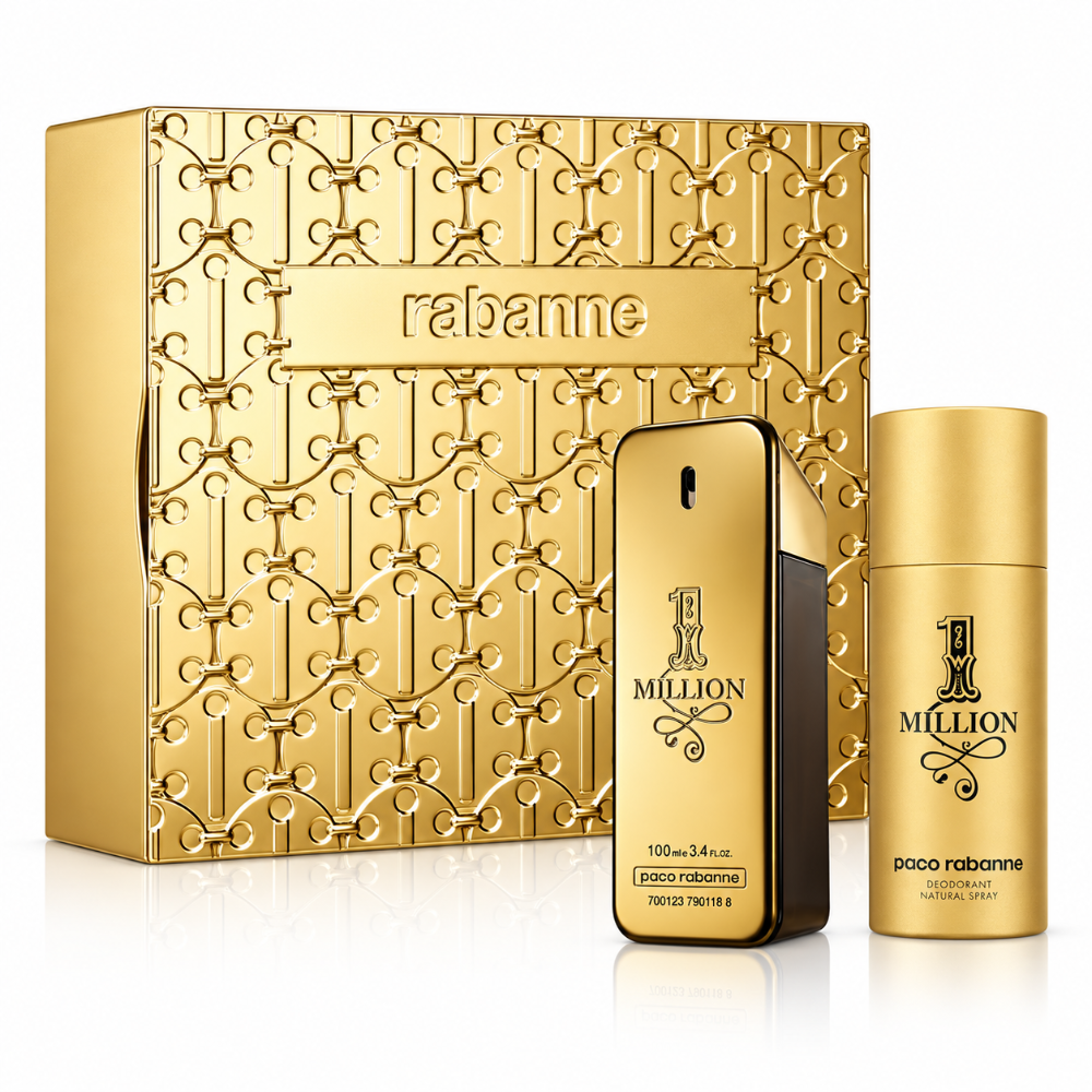 Paco Rabanne 1 Million 100ml 2 Piece Gift Set.