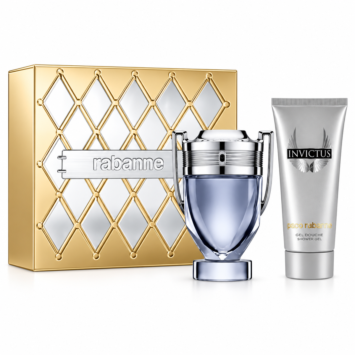 Paco Rabanne Invictus 100ml 2pc Gift Set