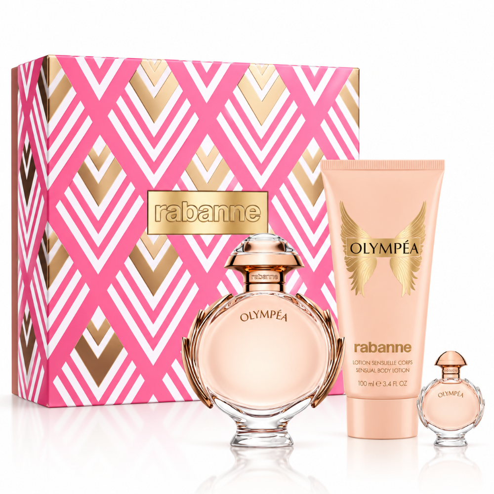 Paco Rabanne Olympea 80ml 3 Piece Gift Set