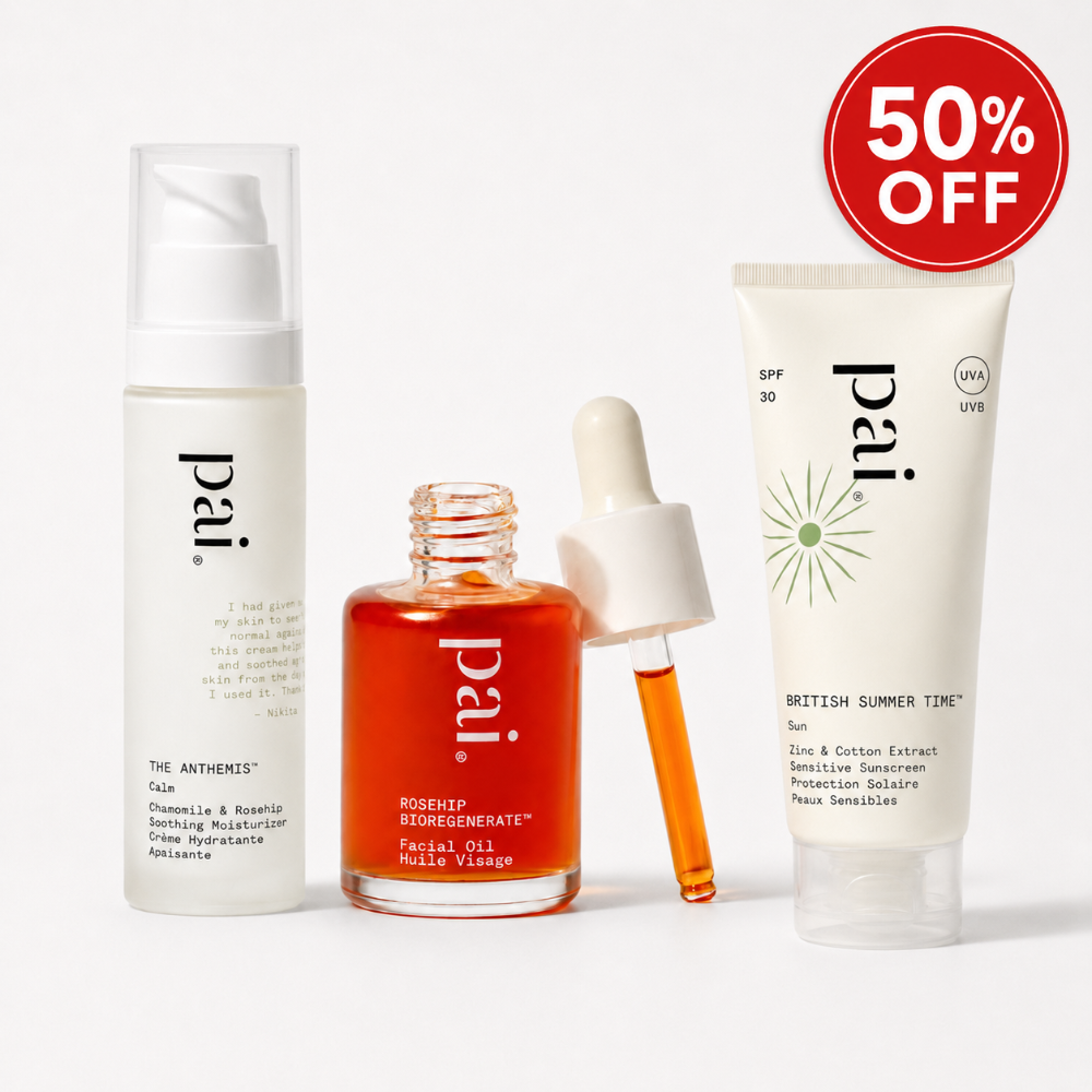 Pai Anthemis, Rosehip & SPF 30 Skincare Bundle.
