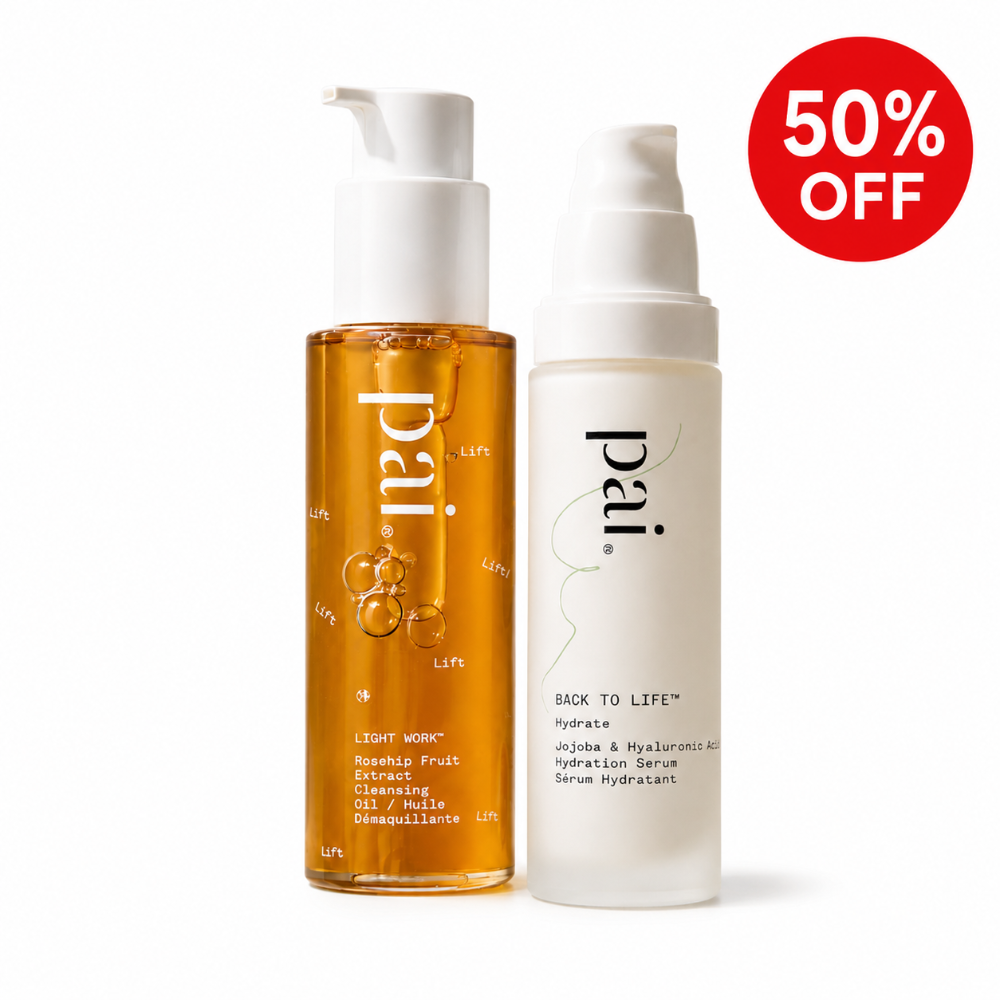 Pai Back To Life Serum and Pai Light Work Cleansing Oil Bundle.