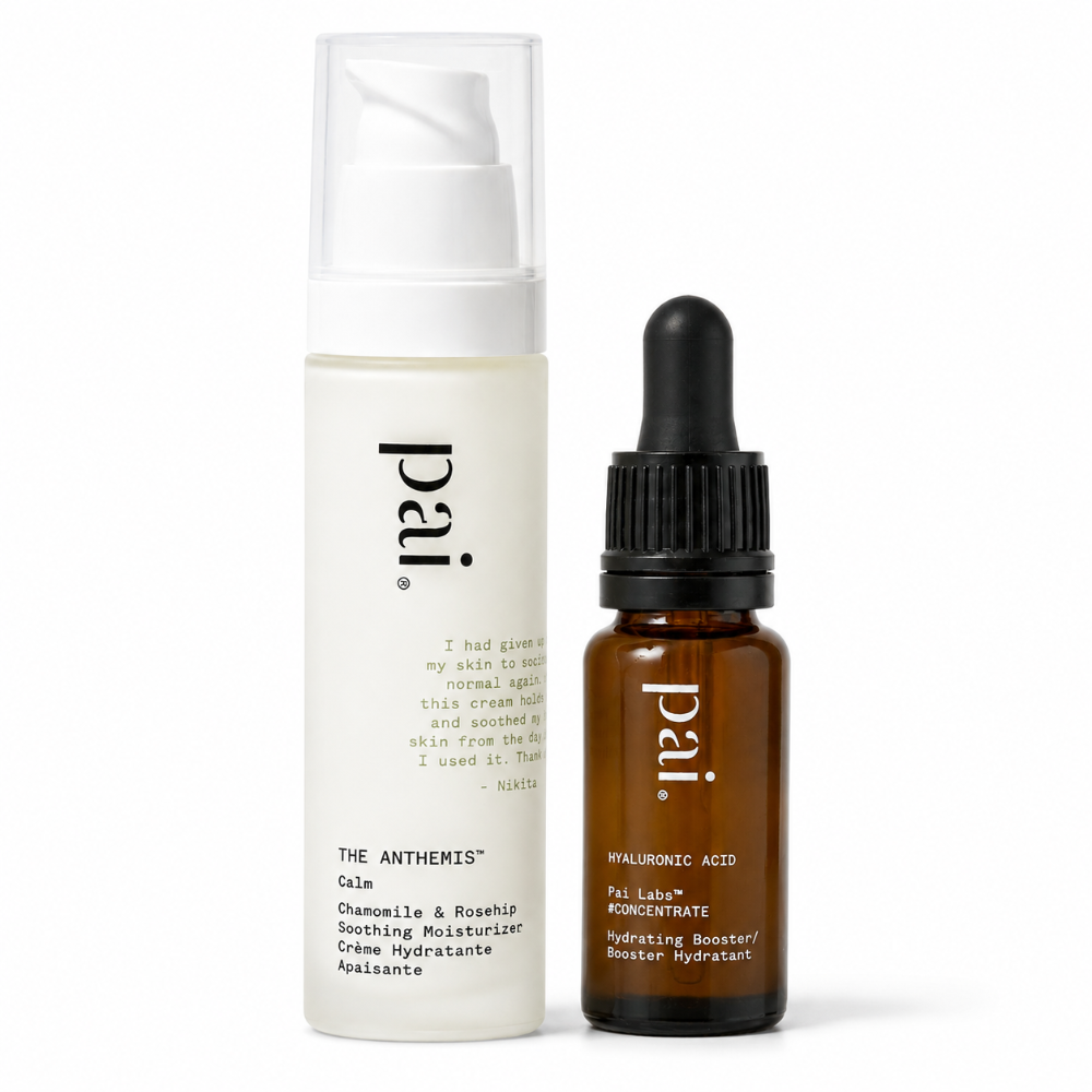 Pai Hyaluronic Acid 0.3% Hydrating Booster and Pai The Anthemis Moisturiser Bundle