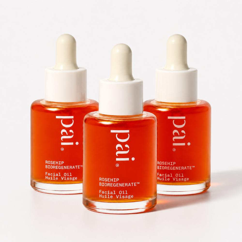 Pai Rosehip Bioregenarate Face Oil bundle