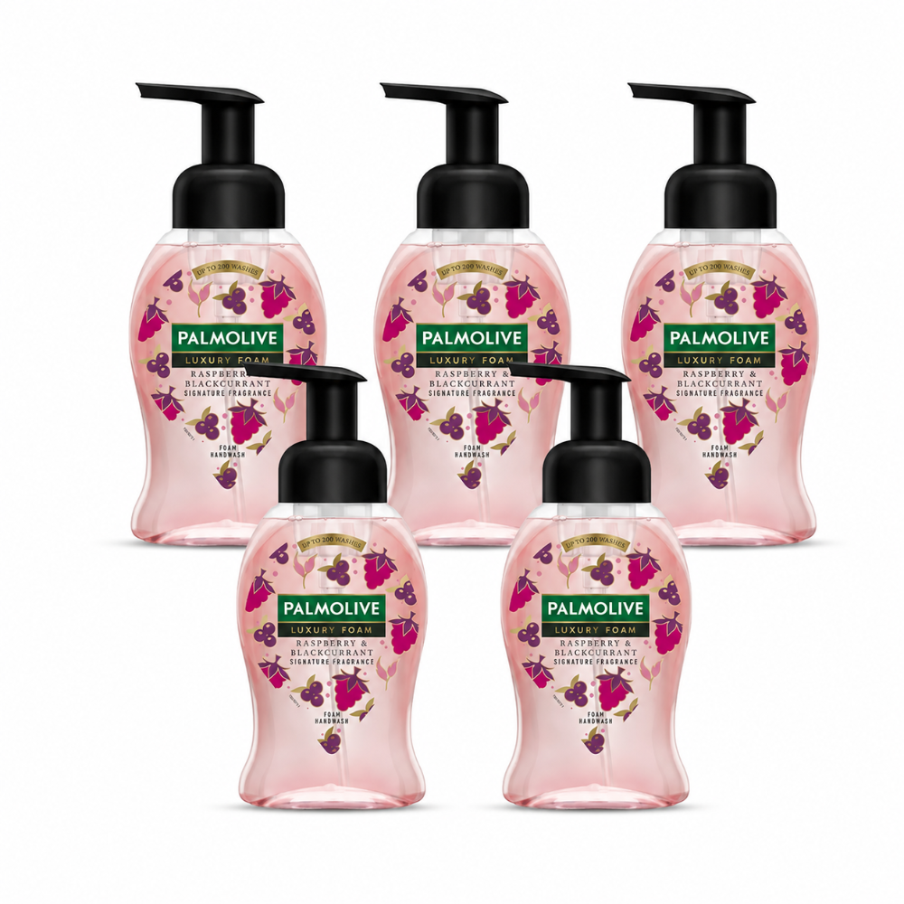 Palmolive Raspberry & Blackcurrant Handwash - 5 Pack