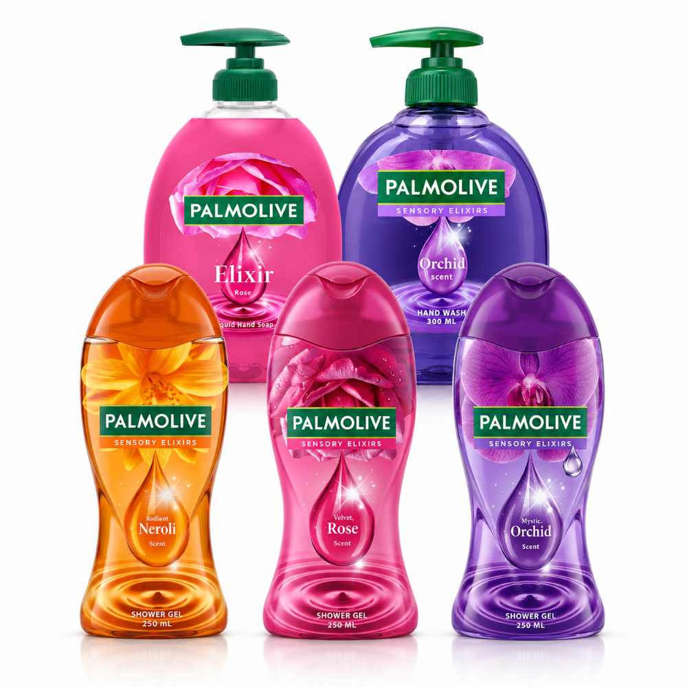 Palmolive Sensory Elixirs Hand & Shower Collection
